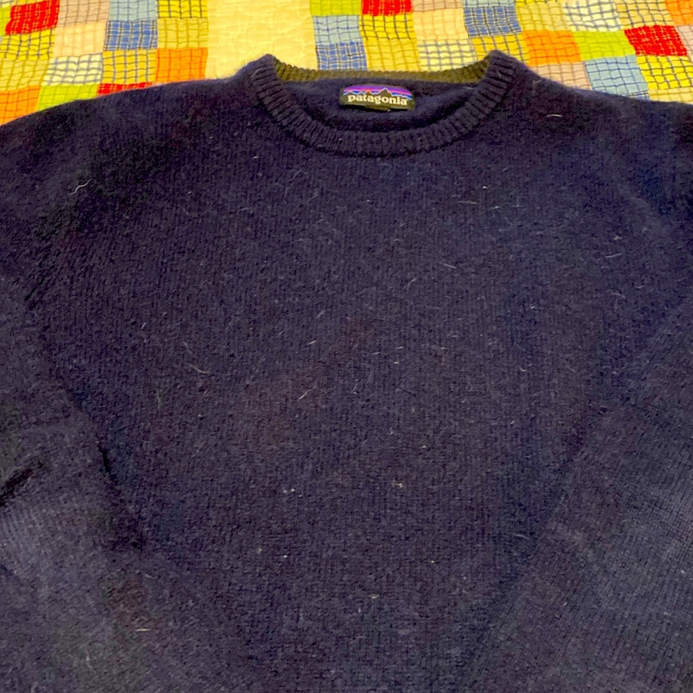 Patagonia Navy Cashmere Sweater Size M